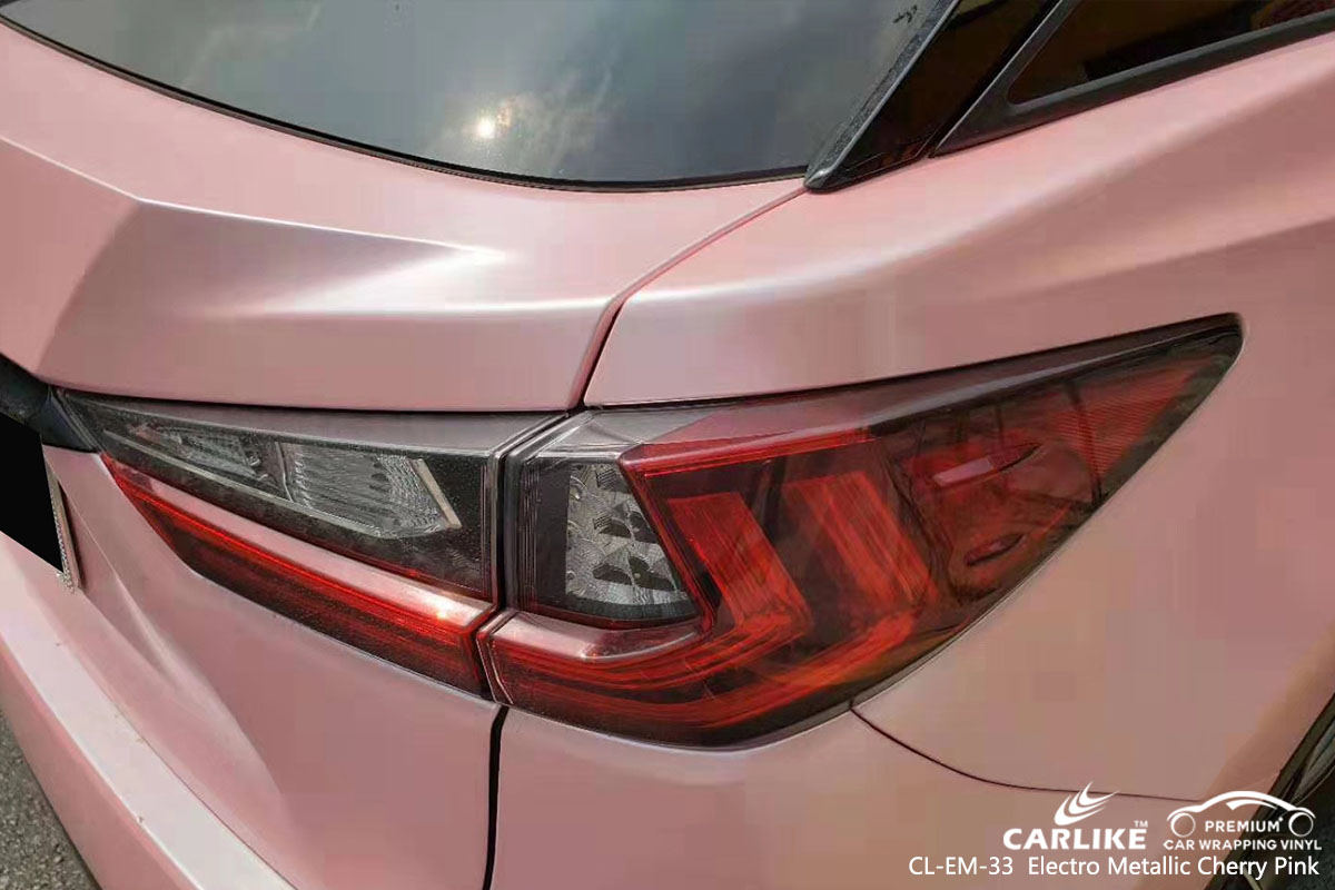 CL-EM-33 Electro Metallic Cherry Pink car wrap vinyl for Lexus
