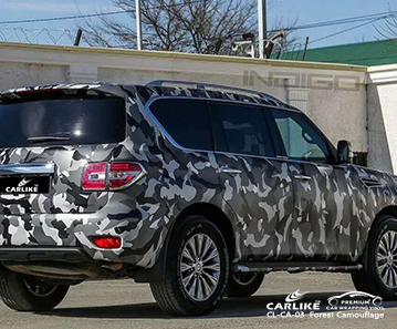 Unveiling the Art: Installing Camo Wraps by SINO GROUP