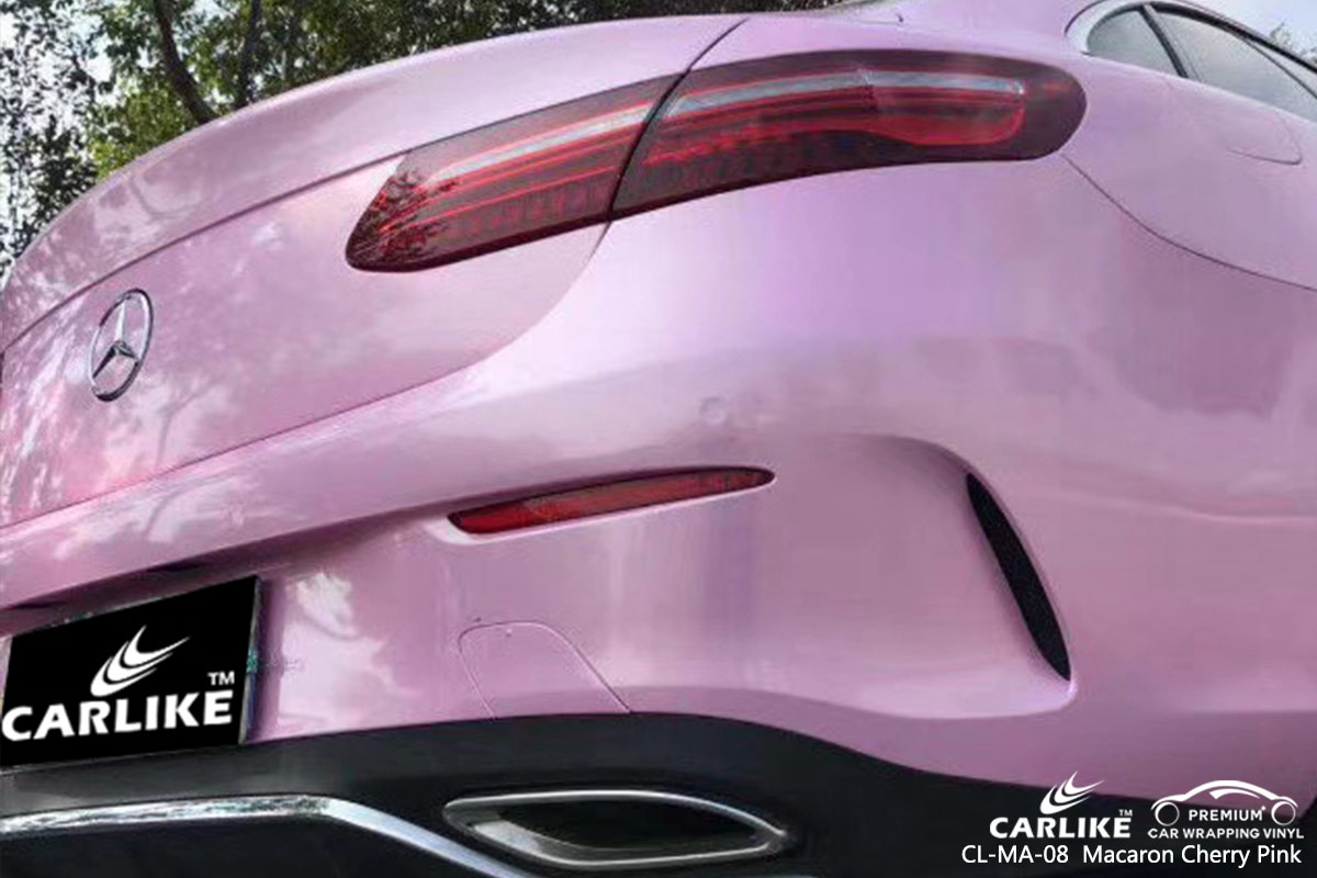 CL-MA-08 Macaron Cherry Pink винил для автомобильной пленки для Benz