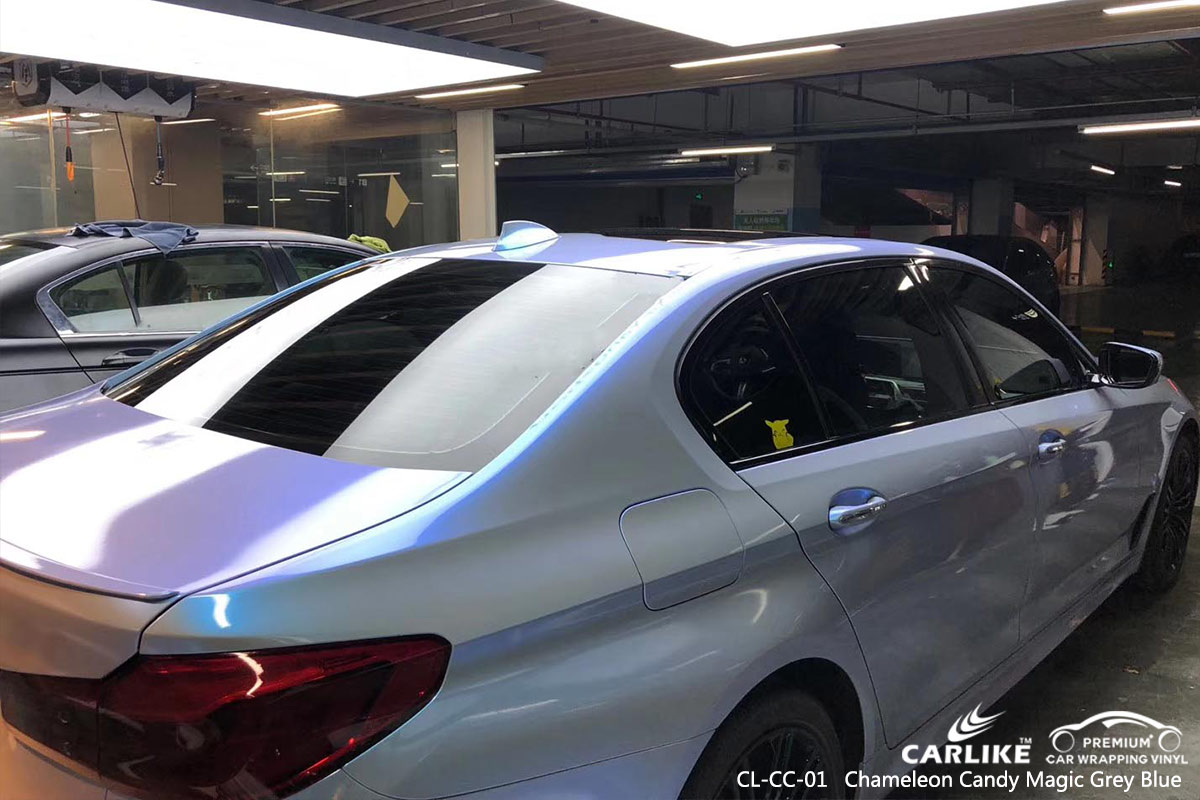 CL-CC-01 chameleon candy magic grey blue auto wrap my car for BMW Congo - Brazzaville