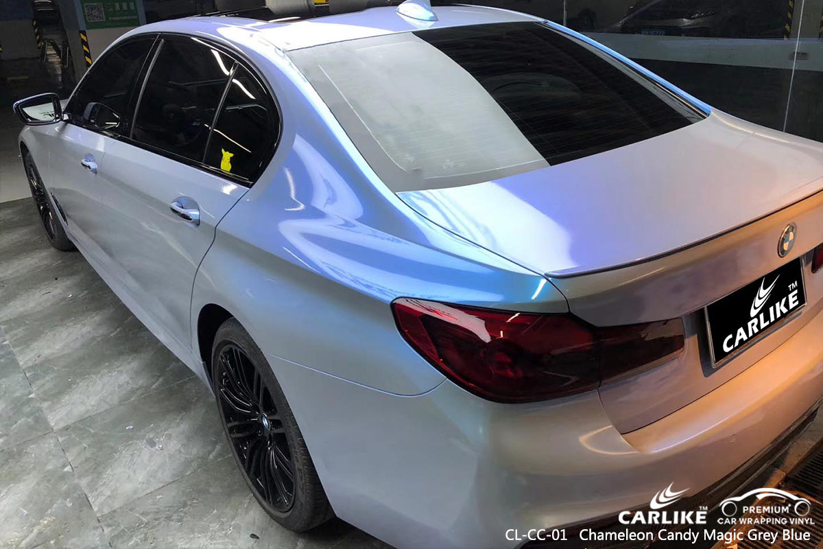 CL-CC-01 chameleon candy magic grey blue auto wrap my car for BMW Congo - Brazzaville