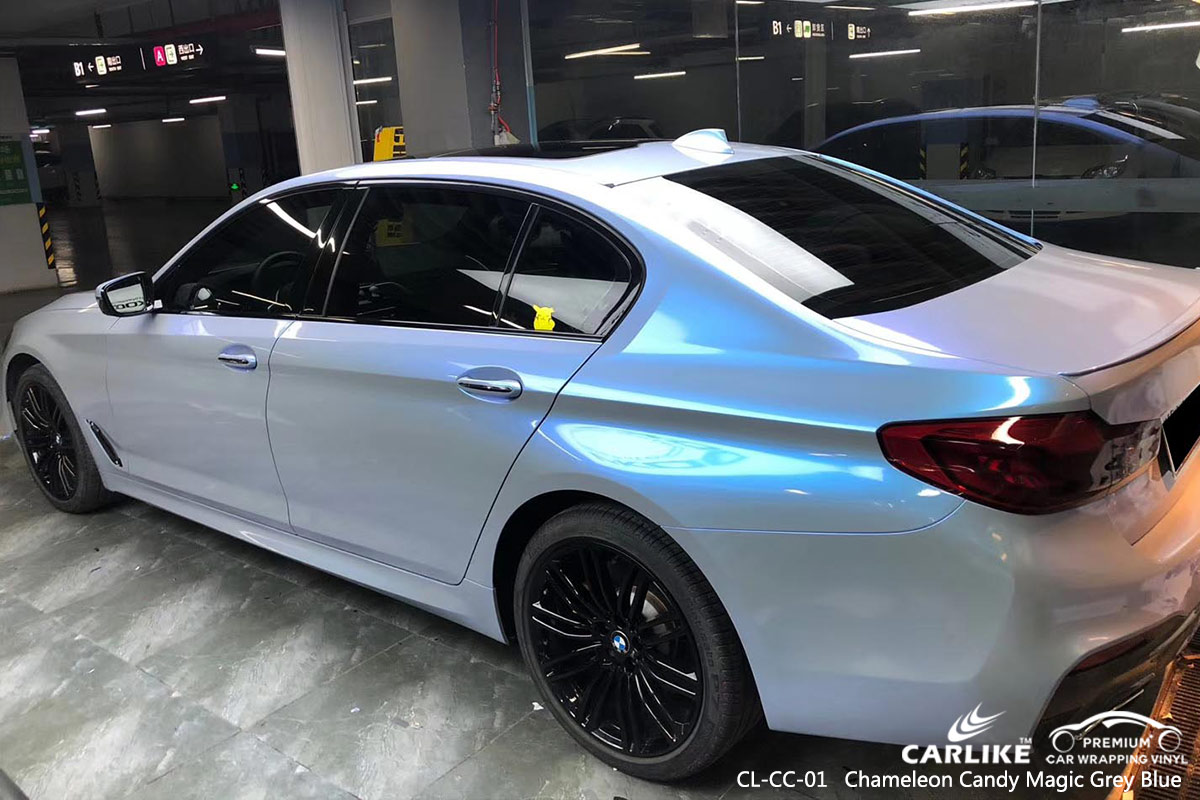 CL-CC-01 chameleon candy magic grey blue auto wrap my car for BMW Congo - Brazzaville