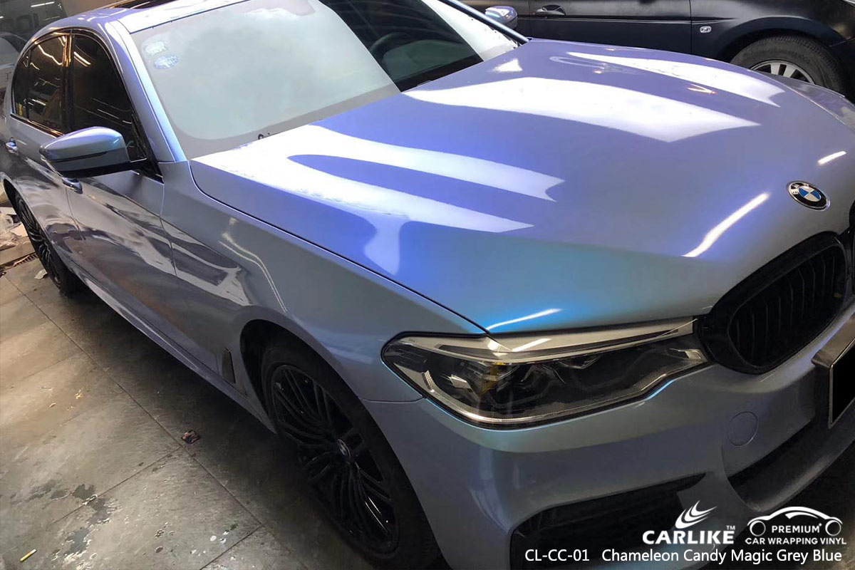 CL-CC-01 chameleon candy magic grey blue auto wrap my car for BMW Congo - Brazzaville