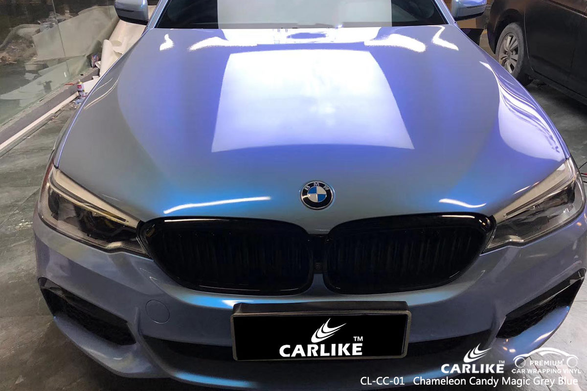 CL-CC-01 chameleon candy magic grey blue auto wrap my car for BMW Congo - Brazzaville