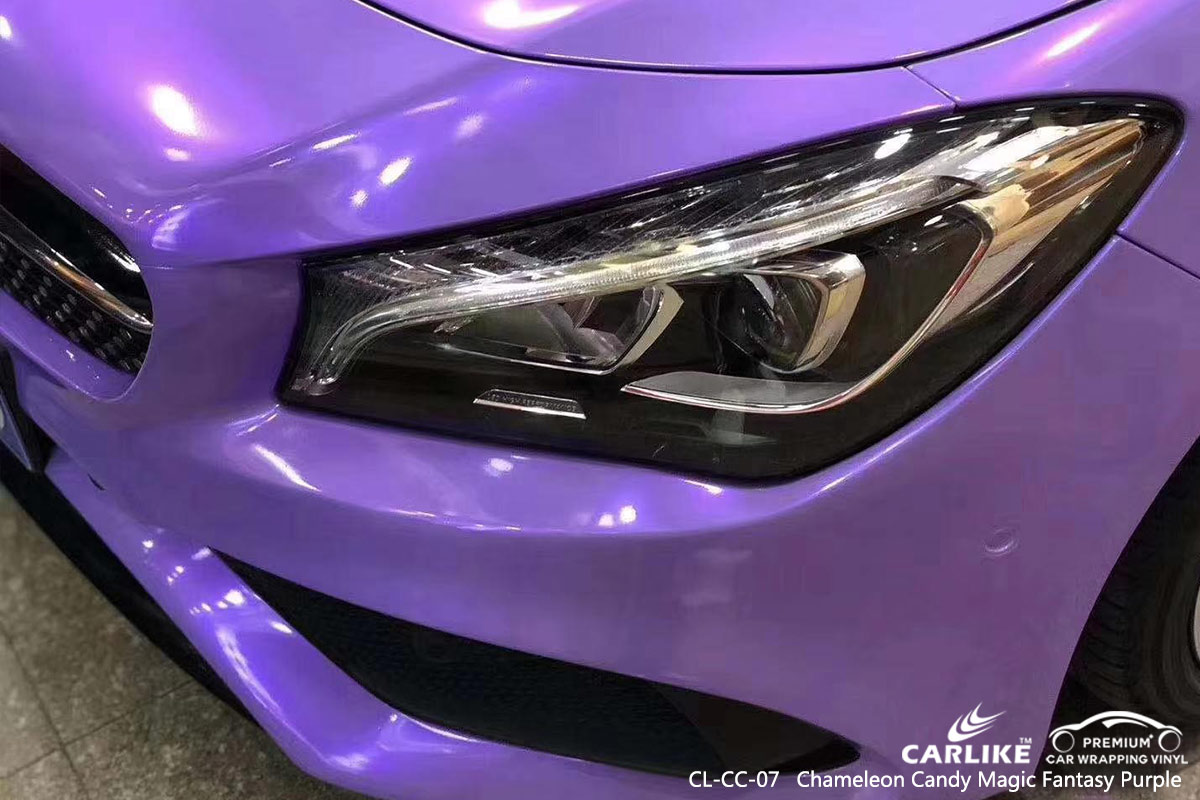 CL-CC-07 chameleon candy magic fantasy purple vehicle car vinyl wrap gloss for MERCEDES-BENZ Burundi