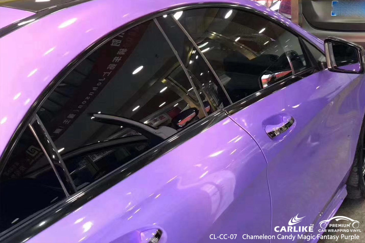 CL-CC-07 chameleon candy magic fantasy purple vehicle car vinyl wrap gloss for MERCEDES-BENZ Burundi