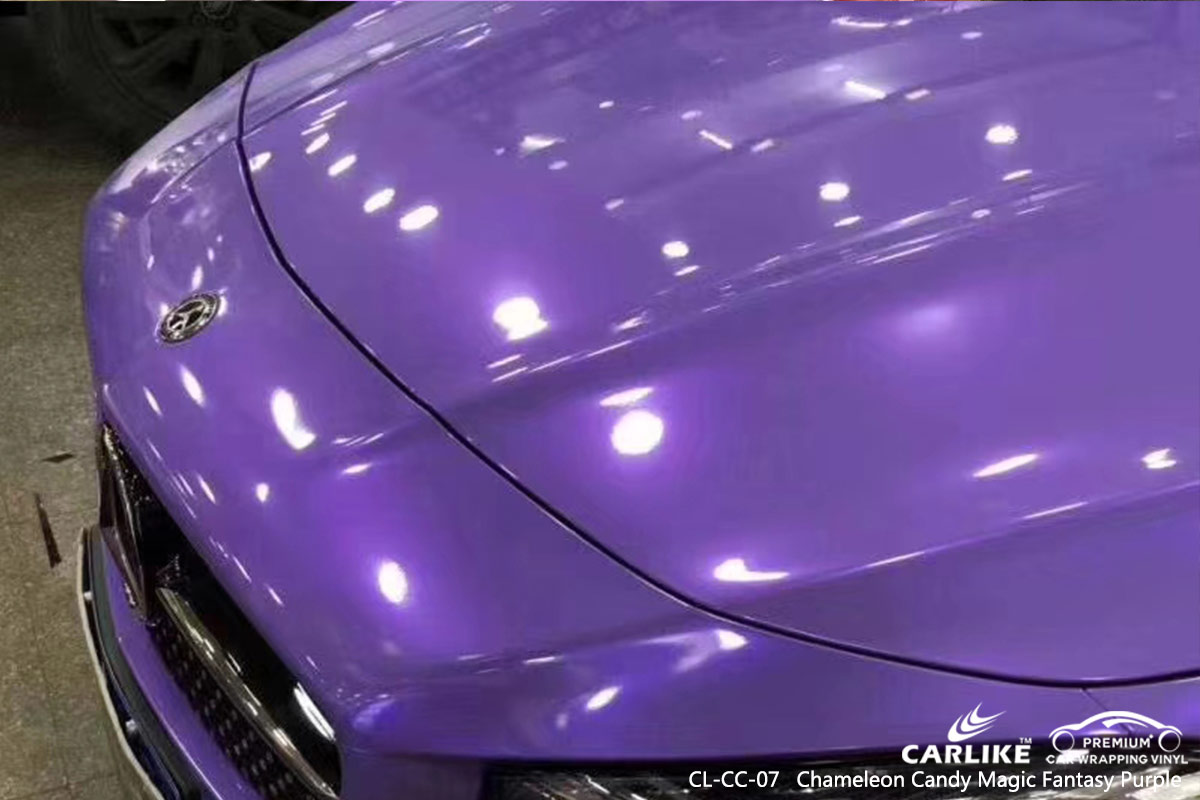 CL-CC-07 chameleon candy magic fantasy purple vehicle car vinyl wrap gloss for MERCEDES-BENZ Burundi