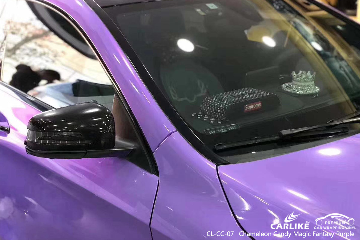 CL-CC-07 chameleon candy magic fantasy purple vehicle car vinyl wrap gloss for MERCEDES-BENZ Burundi