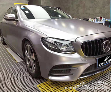 CL-EM-04 electro metallic ghost grey car wrapping for MERCEDES-BENZ