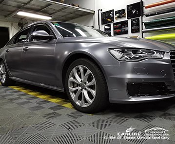 CL-EM-05 التفاف الفينيل الأوتوماتيكي المعدني الرمادي المعدني لأودي السعودية