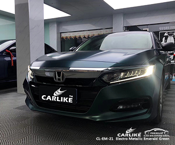 CL-EM-21 باللون الأخضر المعدني الأخضر الزمردي المعدني التفاف سيارتي لهوندا كمبوديا