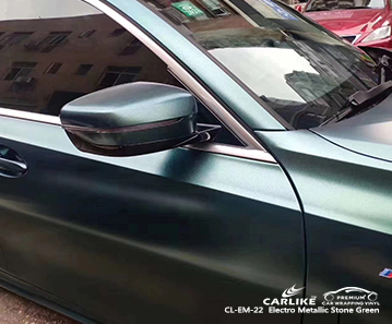 CL-EM-22 التفاف السيارة الأخضر المعدني المعدني بالحجر لسيارات BMW بولندا