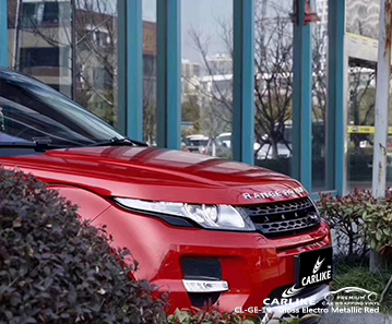 CL-GE-10 لمعان الجسم باللون الأحمر المعدني اللامع الكهربائي للسيارة RANGE ROVER كوسوفو