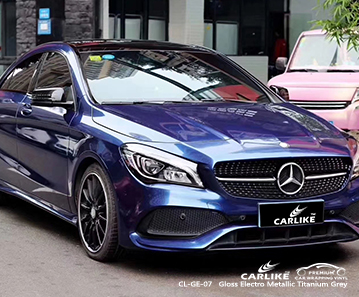 التفاف السيارة CL-GE-28 لمعان كهربائي معدني أزرق لامع لبوتسوانا MERCEDES-BENZ
