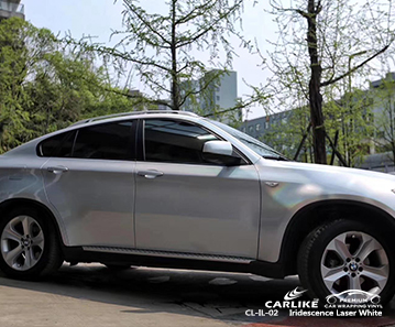 CL-IL-02 طلاء الفينيل للسيارة قزحي الألوان بالليزر لسيارات BMW الأمريكية ساموا