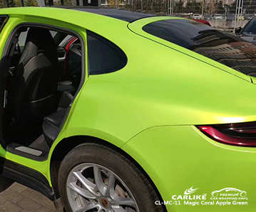 CL-MC-11 سحري التفاح الأخضر المرجاني سيارتي لبورشه ماليزيا