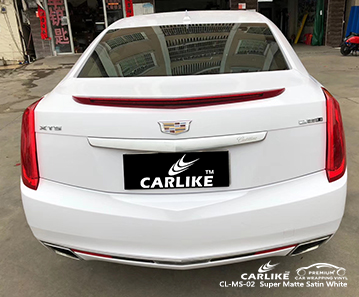 CL-MS-02 صقيل أبيض غير لامع للسيارة من الفينيل لسيارة كاديلاك الجزائر