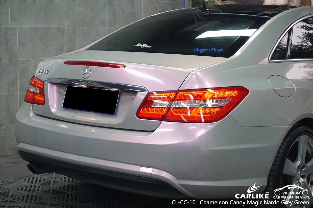 CL-CC-10 chameleon candy magic nardo grey green car foil vinyl wrap for MERCEDES-BENZ Oklahoma