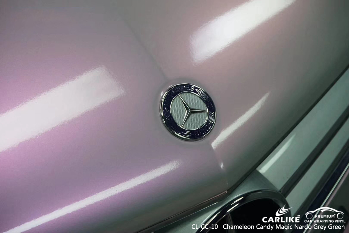 CL-CC-10 chameleon candy magic nardo grey green car foil vinyl wrap for MERCEDES-BENZ Oklahoma