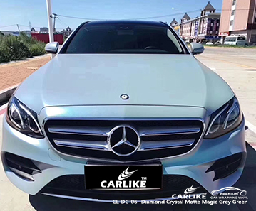 CL-DC-06 elmas kristal mat sihirli gri yeşil sarma arabamı MERCEDES-BENZ Topeka için