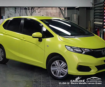 CL-EM-16 كهربائي لامع لامع أخضر موردي مواد الفينيل للسيارات لهوندا جورجيا الولايات المتحدة