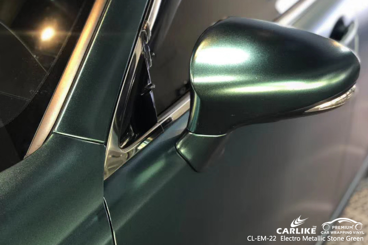 CL-EM-22 electro metallic stone green  car vinyl wrap for LEXUS Missouri