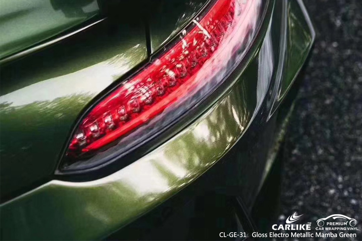 CL-GE-31 gloss electro metallic mamba green vehicle wrapping for MERCEDES-BENZ Rhode Island