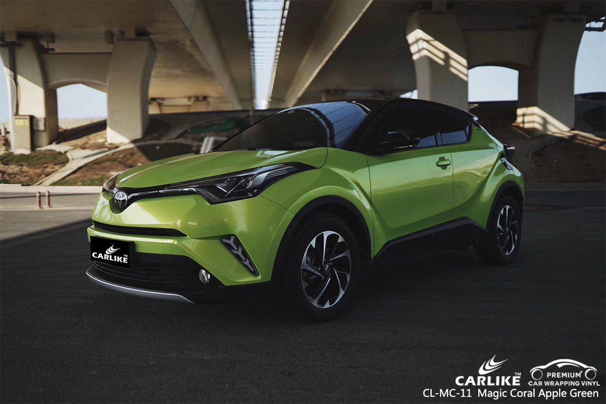 CL-MC-11 magic coral apple green wrap my car for TOYOTA Maryland
