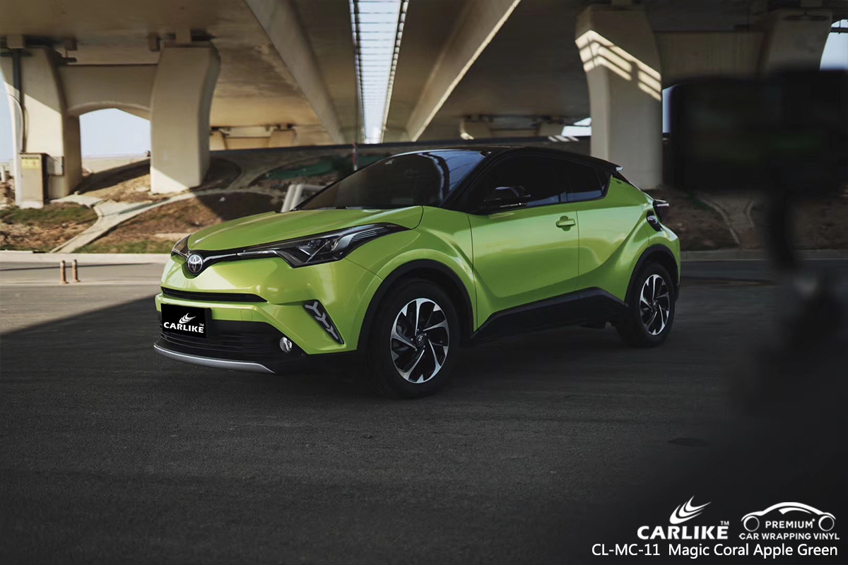 CL-MC-11 magic coral apple green wrap my car for TOYOTA Maryland