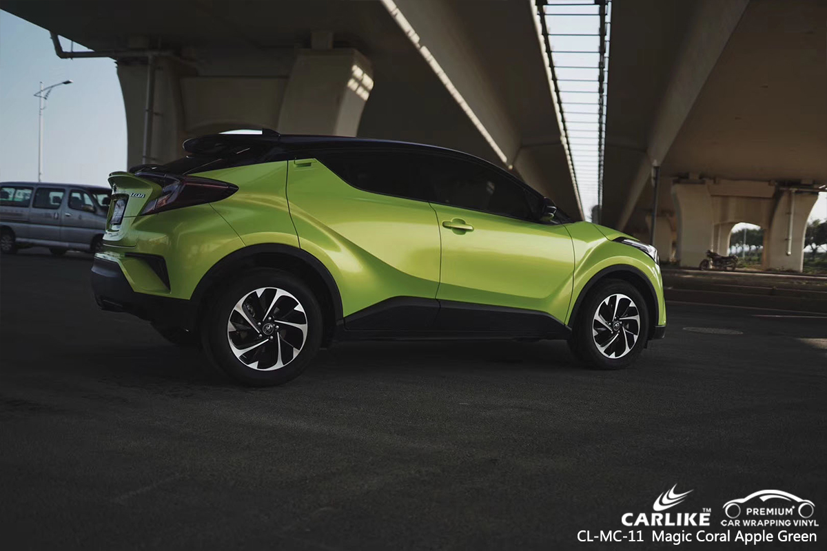 CL-MC-11 magic coral apple green wrap my car for TOYOTA Maryland