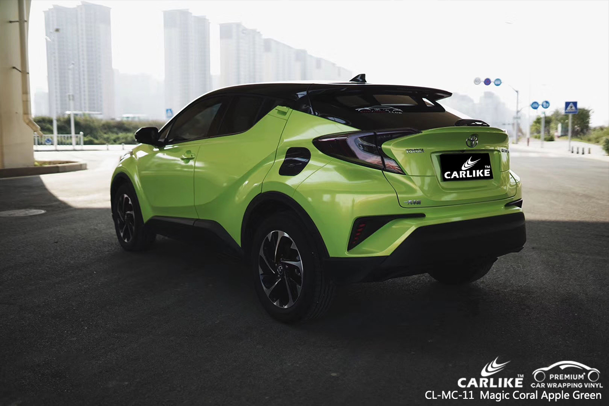CL-MC-11 magic coral apple green wrap my car for TOYOTA Maryland