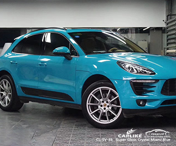 CL-SV-39 سوبر لامع لمعان سيارة زرقاء كريستال لامع لبورش ألاباما الولايات المتحدة
