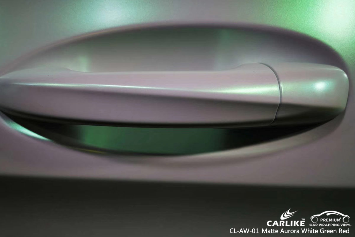 CL-AW-01 matte aurora white to green red ppf film for MERCEDES-BENZ Duzce Turkey