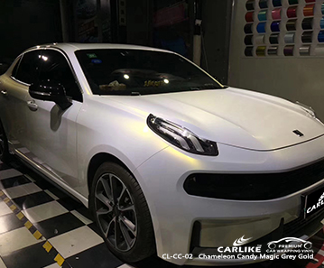 CL-CC-02 bukalemun şeker sihirli gri altın araba şal parlak PORSCHE Antipolo Filipinler için