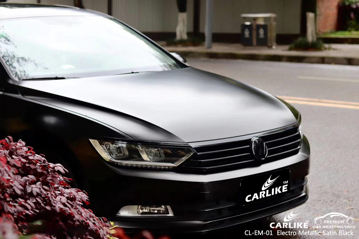 CL-EM-01 electro metallic satin black wrap car black matt for VOLKSWAGEN Bilecik Turkey