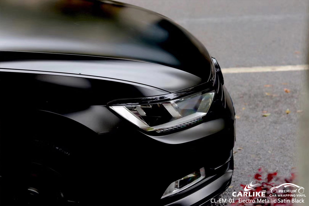 CL-EM-01 electro metallic satin black wrap car black matt for VOLKSWAGEN Bilecik Turkey
