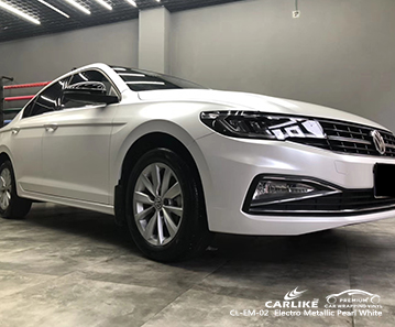 VOLKSWAGEN Bursa Türkiye için CL-EM-02 elektro metalik inci beyaz araç kaplama