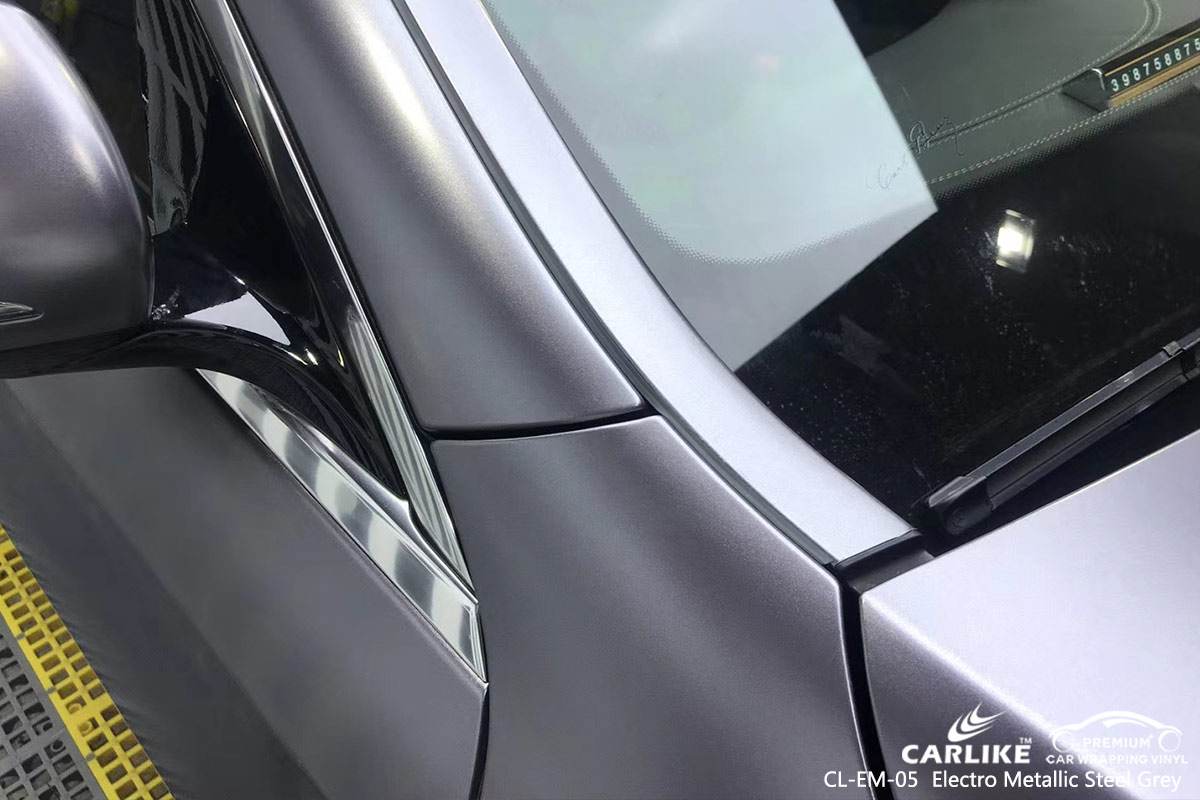 CL-EM-05 electro metallic steel grey vinyl films for MERCEDES-BENZ Aksaray Turkey