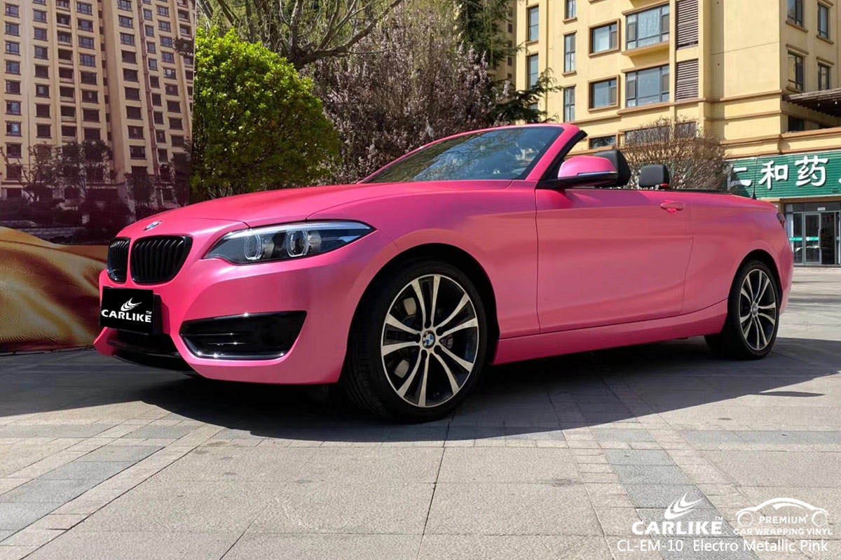 CL-EM-10 electro metallic pink ppf film for BMW Mersin Turkey