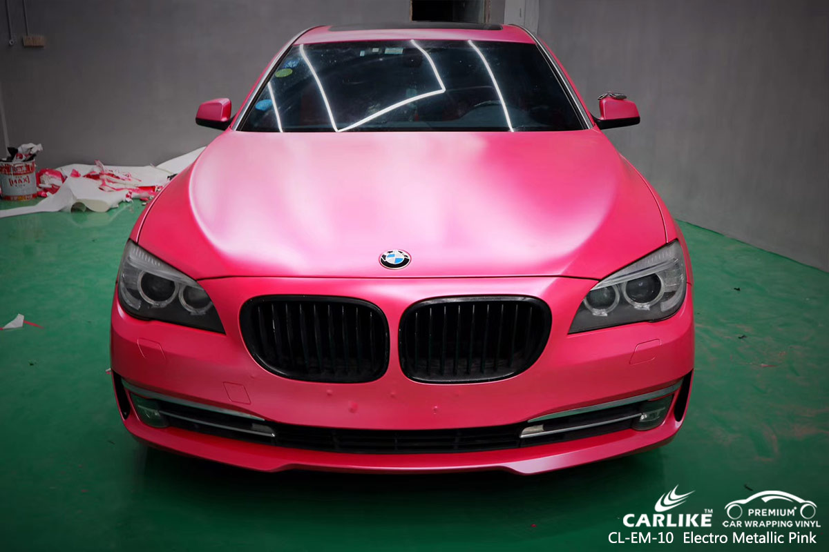 CL-EM-10 electro metallic pink car foil for BMW Sanliurfa Turkey