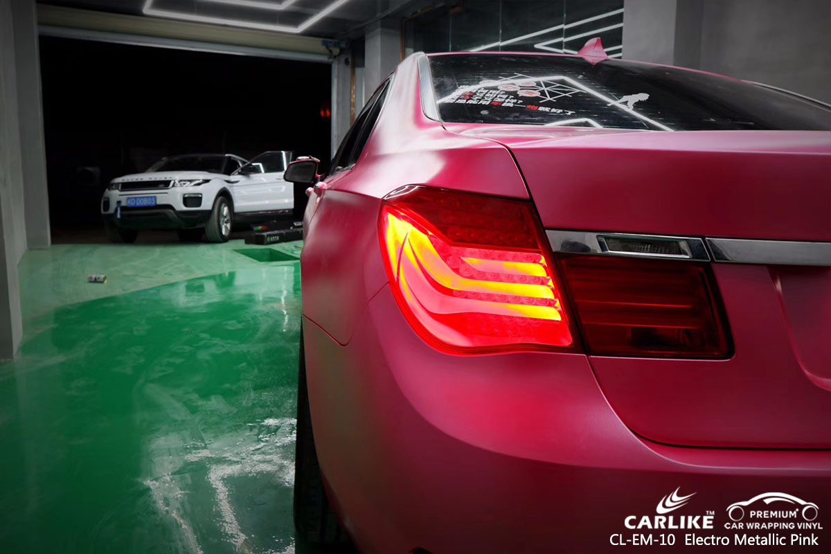 CL-EM-10 electro metallic pink car foil for BMW Sanliurfa Turkey