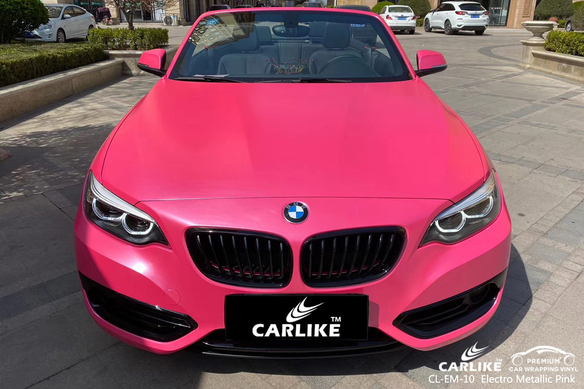 CL-EM-10 electro metallic pink ppf film for BMW Mersin Turkey