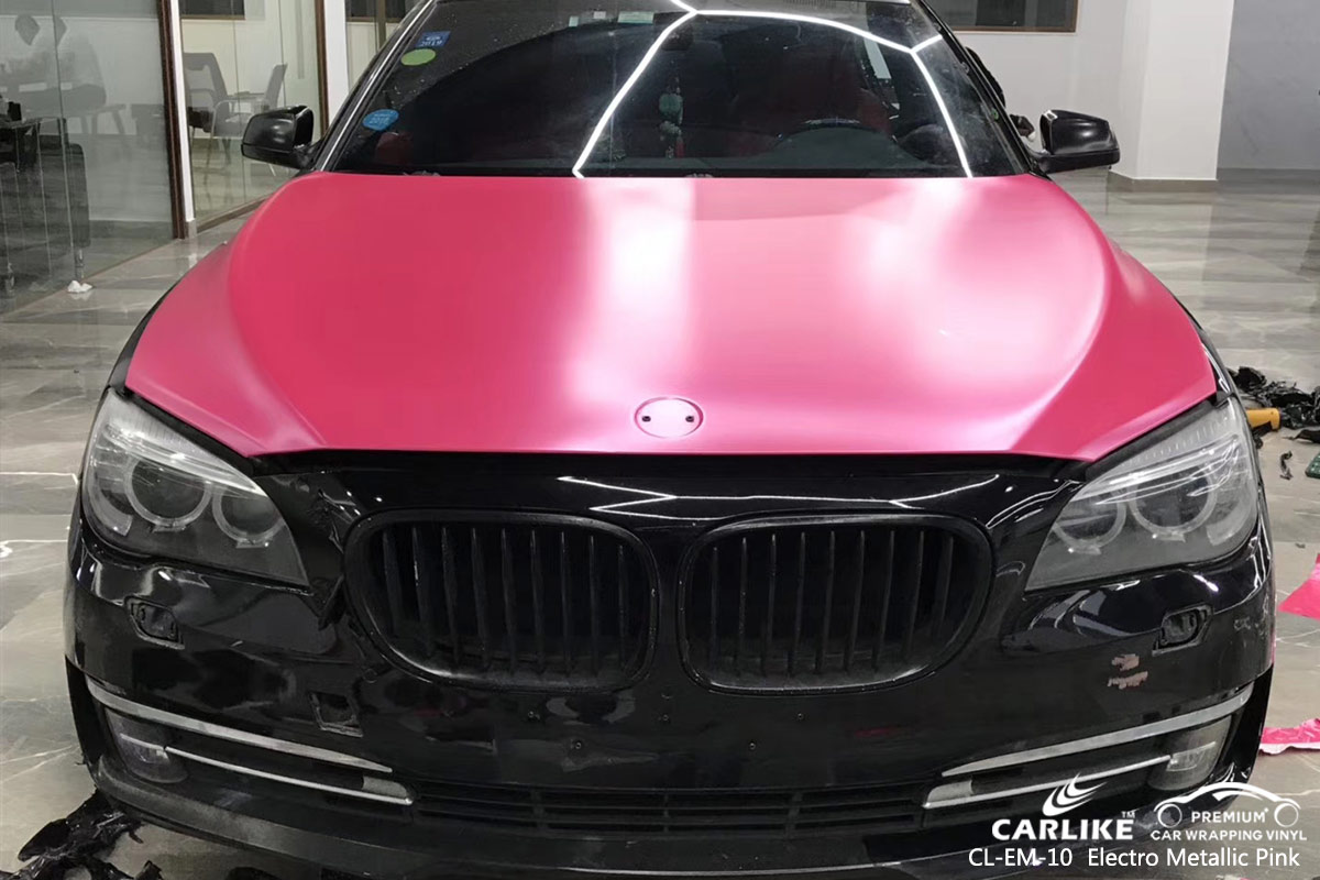 CL-EM-10 electro metallic pink car foil for BMW Sanliurfa Turkey