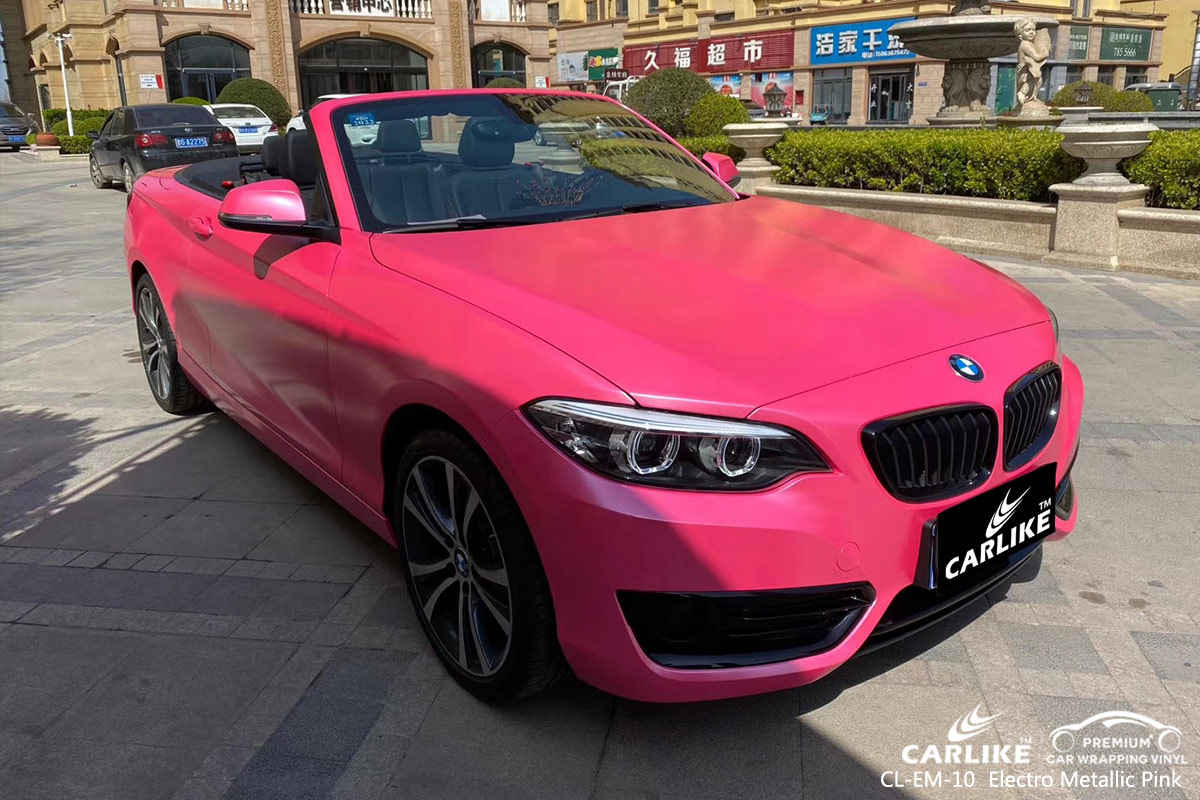 CL-EM-10 electro metallic pink ppf film for BMW Mersin Turkey