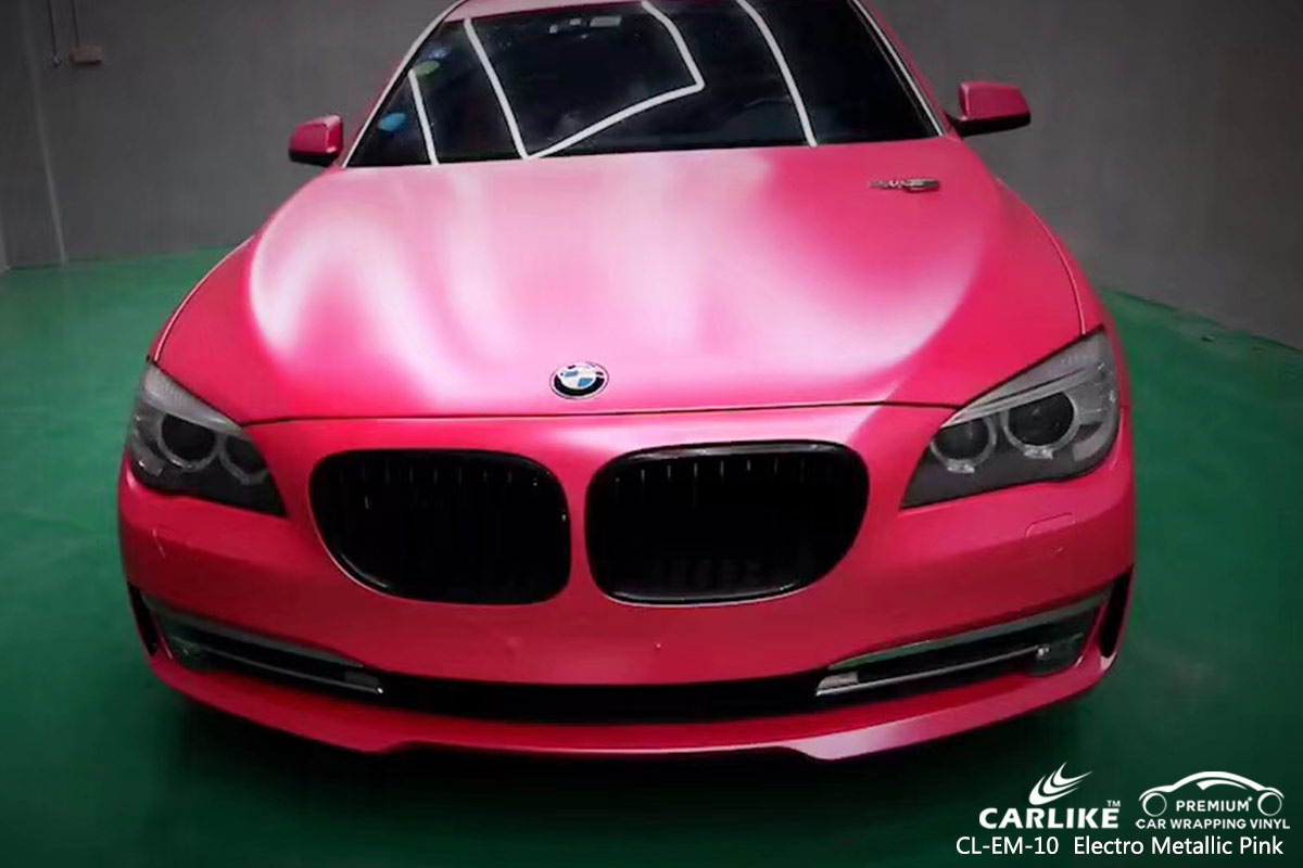 CL-EM-10 electro metallic pink car foil for BMW Sanliurfa Turkey