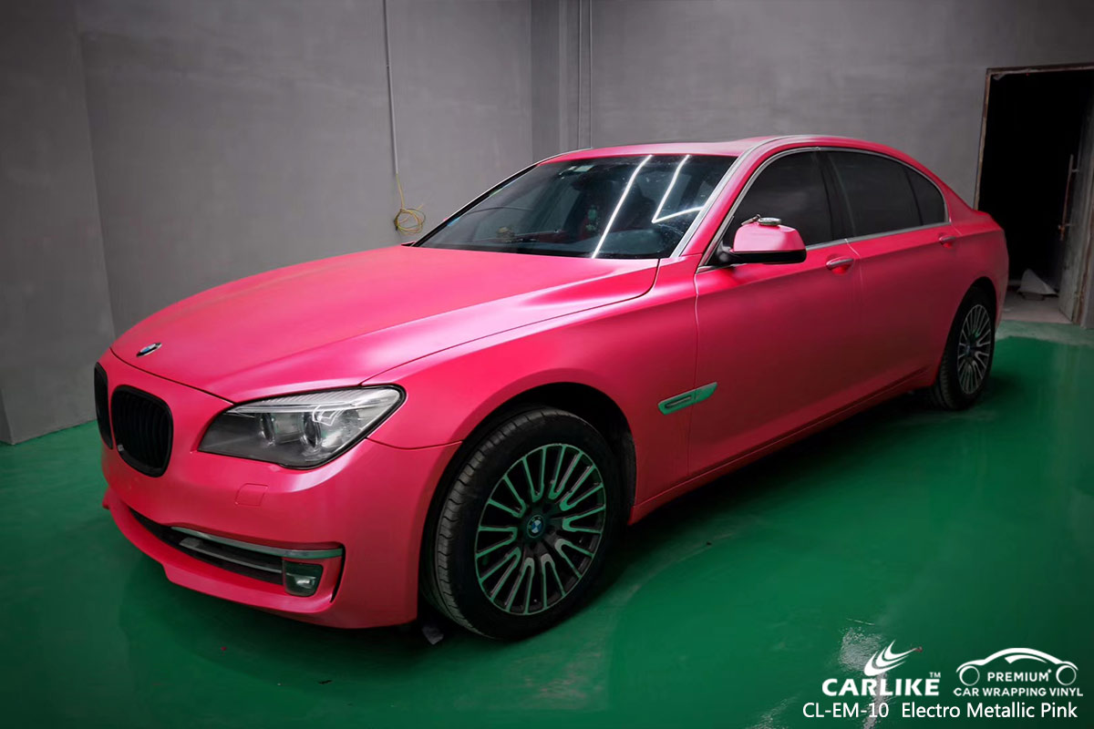 CL-EM-10 electro metallic pink car foil for BMW Sanliurfa Turkey