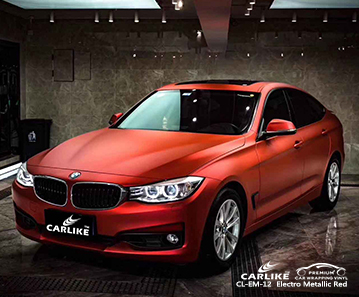 CL-EM-12 brillo de envoltura de coche rojo electromecánico para BMW Bayambang Filipinas