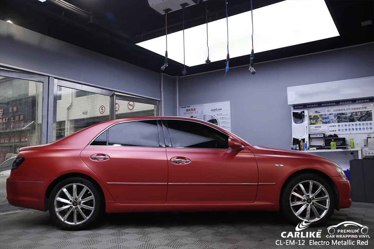 CL-EM-12 electro metallic red wrap vinyl Dumaguete Philippines