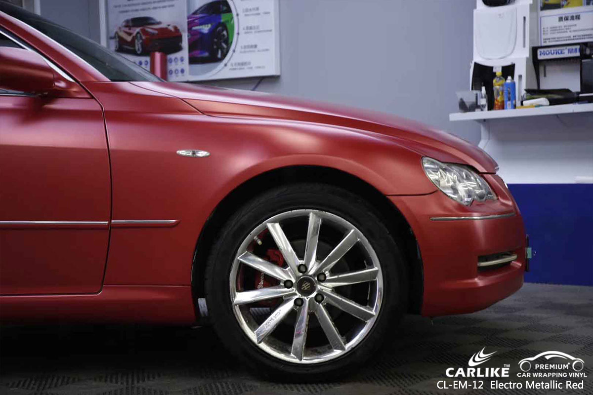 CL-EM-12 electro metallic red wrap vinyl Dumaguete Philippines