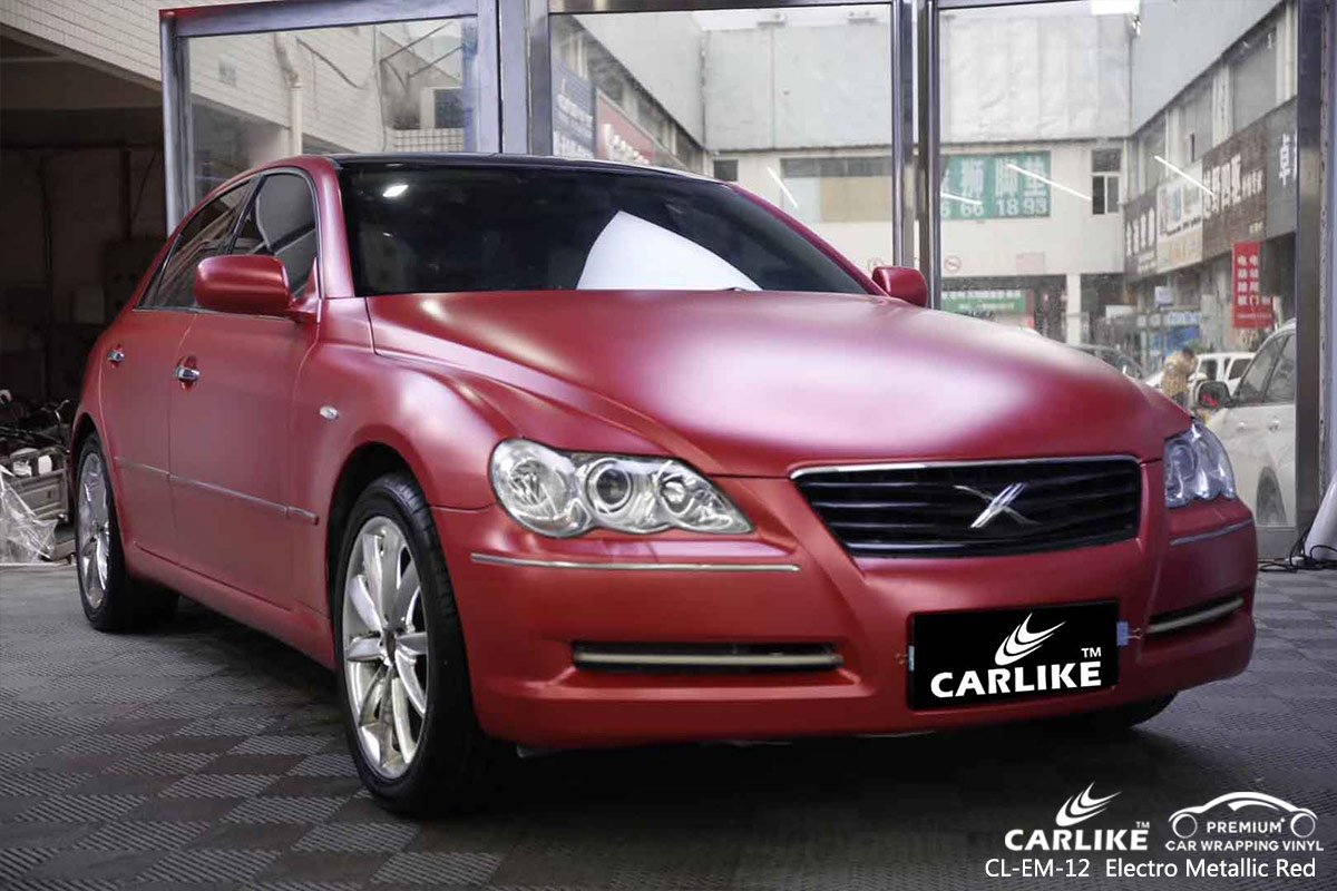 CL-EM-12 electro metallic red wrap vinyl Dumaguete Philippines